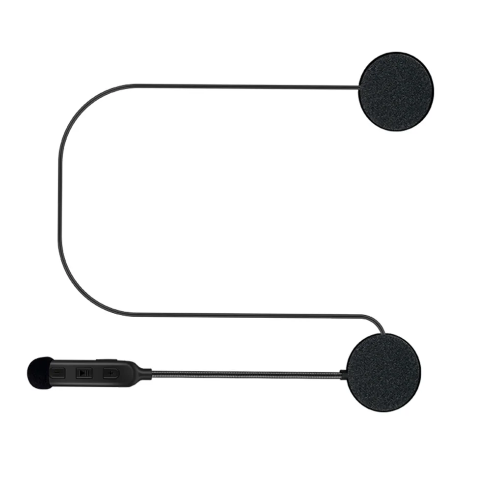 

Durable Motorcycle Headphones Outdoor Helmet Earphone Helmet Headset (Black)