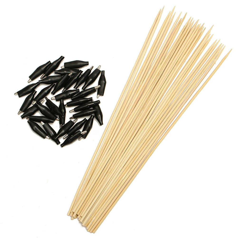 

30pcs Spray Guns Parts DIY Airbrush Hobby Alligator Clip Replacement Coloring Model Painting Sticks Modeler Tools Easy Apply