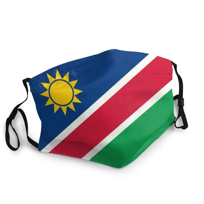 

Flag Of Namibia Non-Disposable Adult Mouth Face Mask Dustproof Protection Cover Respirator Mouth-Muffle