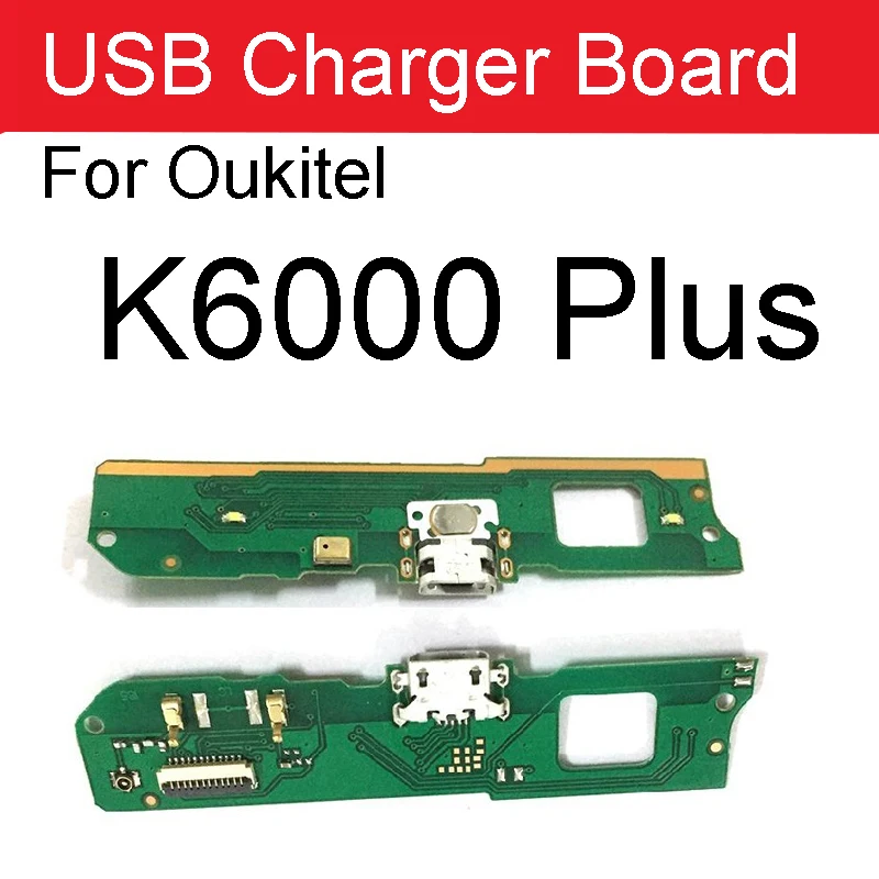 Зарядная плата с USB портом для Oukitel K6000 Plus док станция гибкий кабель аксессуары
