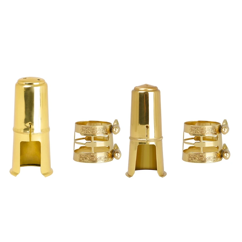 

Professional Tenor Soprano Alto Saxophone Metal Mouthpiece Gold Lacquer Mouthpiece Sax Mouth Pieces