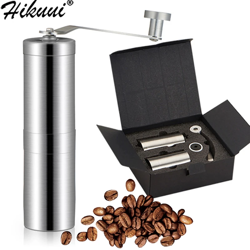 Ручная кофемолка из нержавеющей стали набор Кофи мельниц керамическая