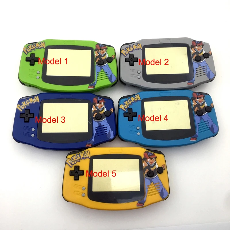10 цветов Горячая Новинка Pokeman серии запасной чехол КРЫШКА ДЛЯ nintendo Gameboy Advance GBA корпус оболочки