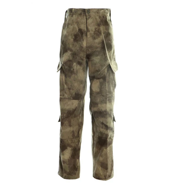 AU Men's Outdoor Hiking Trekking Pants Tactical Waterproof Camouflage Trousers Army Military ACU Climbing Hunting Combat Clothing - Color: AU