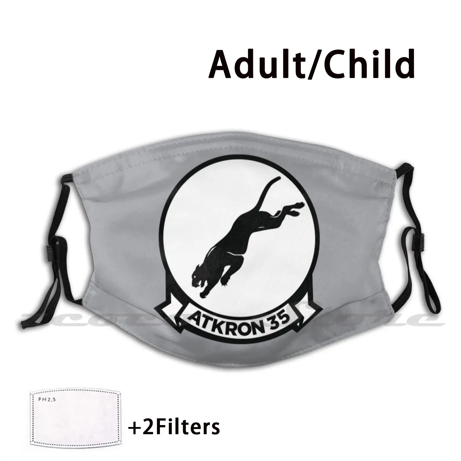 Va-35 маска для взрослых и детей моющиеся Pm2.5 фильтр логотип творчества