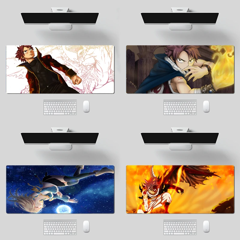 

Сказочный хвост Natsu ноутбук клавиатура Настольный коврик Офисный Компьютерный коврик для мыши коврик для ноутбука для мыши Коврик для игро...