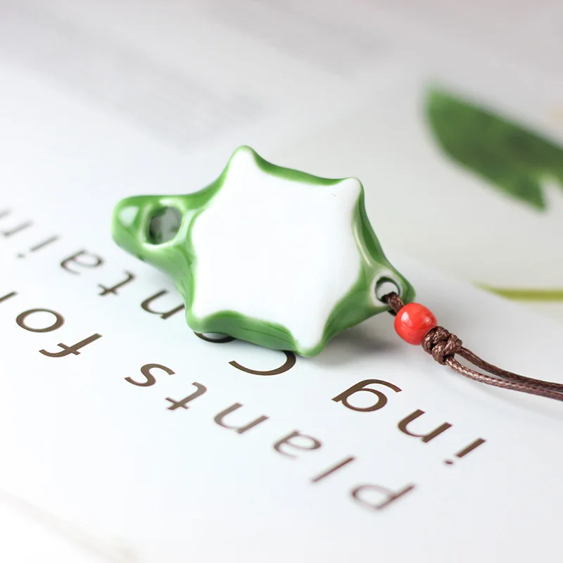 Ретро свисток керамический Neckalces креативные женские Черепаха ожерелье с