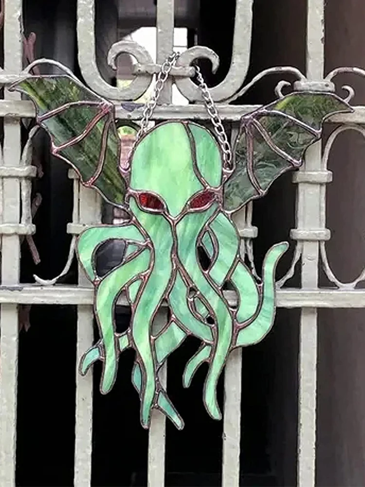 

Cthulhu Suncatcher Garden Art Decoration Farmhouse Decor Ornament