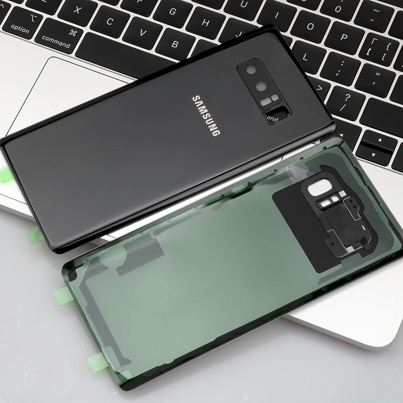 Чехол для задней аккумуляторной батареи note8 Samsung Galaxy Note 8 N950 N950F N9500 клейкий корпус +