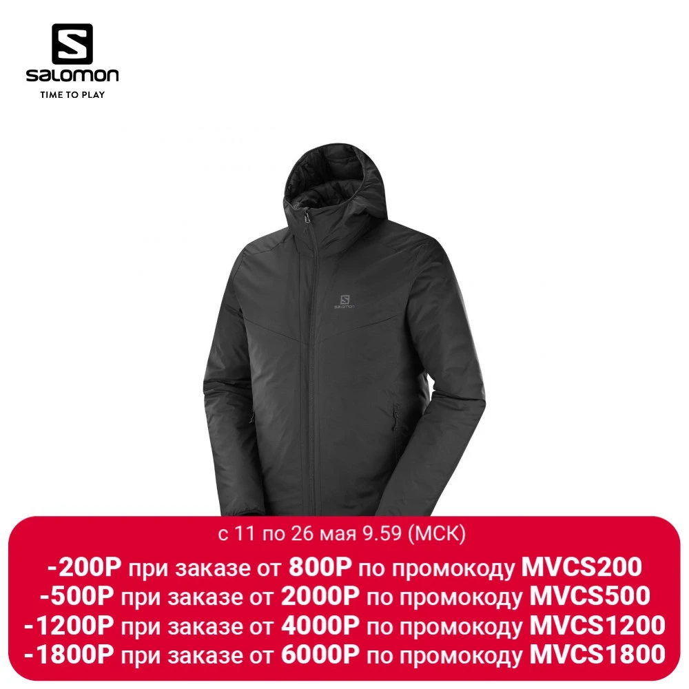 Куртка SALOMON DRIFTER LOFT HOODIE M Black