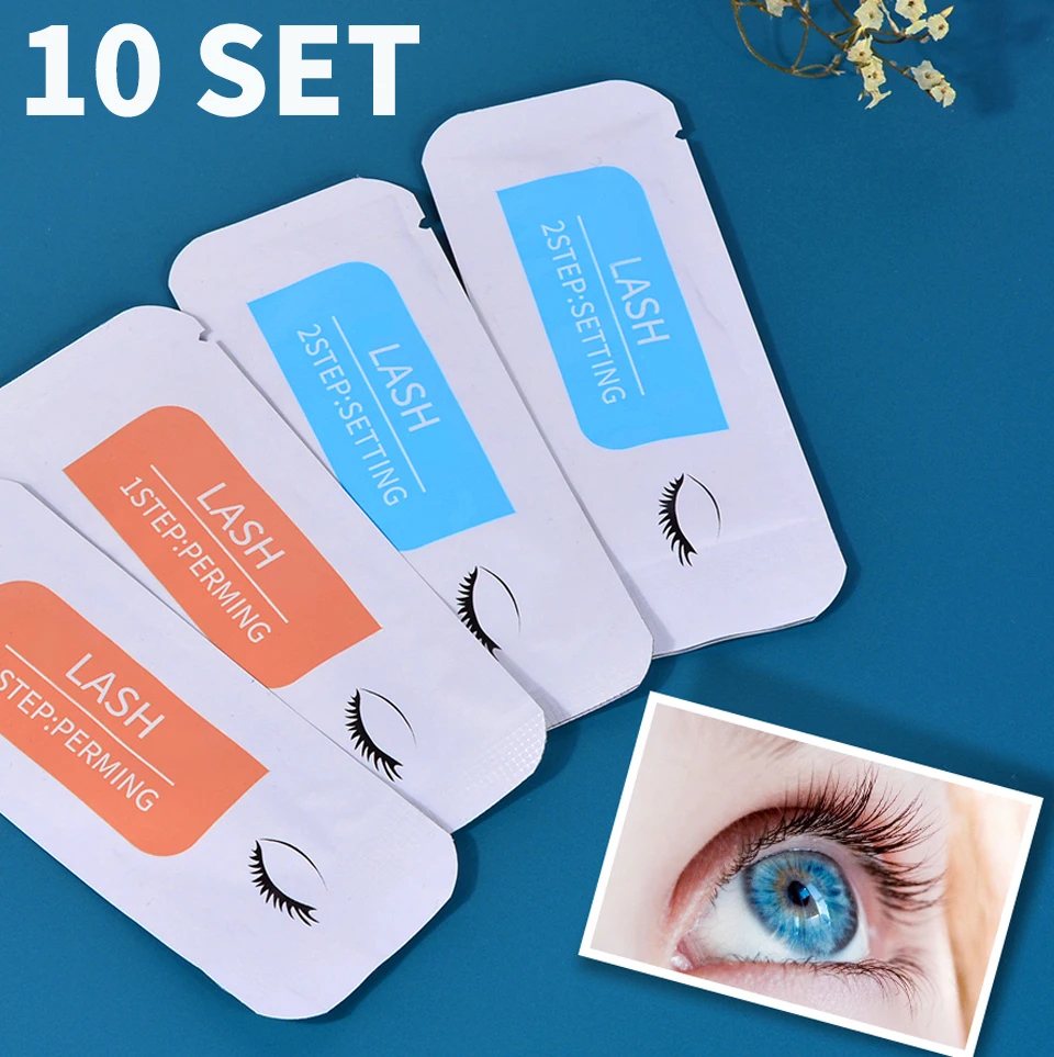 

Brand Eyelash Lamination Kit Safe Perming Eyelash Lift Set Eyelash Lifting Enhancer Lashes Styling Beauty Salon Home Use Makeup