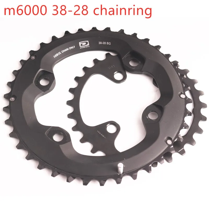 Shimano DEORE m6000 цепь 96bcd 38 28t 36 26t для DEORE slx xt m7000 m8000 шатун 22 скорости
