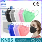 Маски в форме рыбы FPP2 KN95 4 слоя CE FFP2 Mascarilla Корейская FFP2mask маска для взрослых FPP2 одобренная FFPP2 маска FFP 2