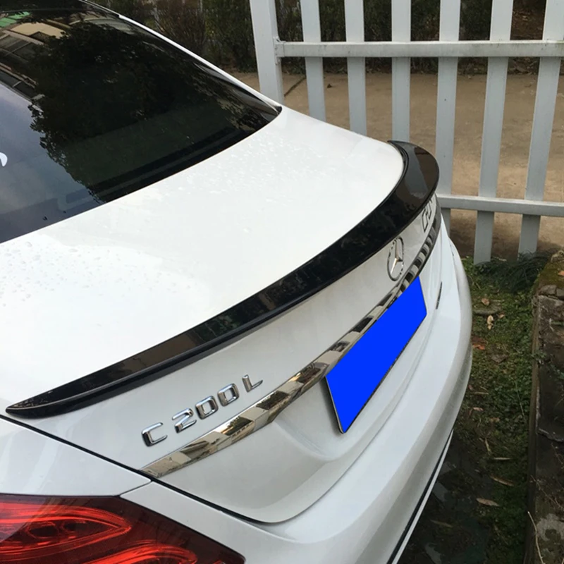 Спойлер для Mercedes Benz W205 2016 18 C180/C200/C230 c класс спойлер высокого качества из