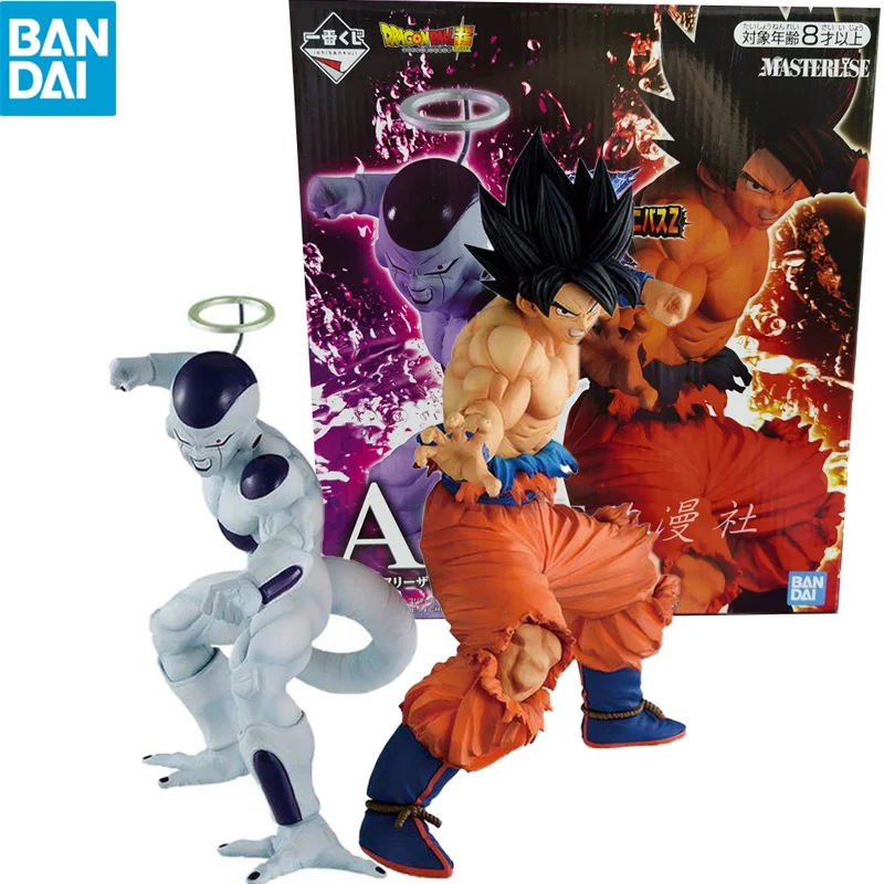 

BANDAI Ichiban Kuji Original Dragon Ball Super Figure Son Goku Frieza PVC Anime Action Figure Collection Model Toy For Kids Gift