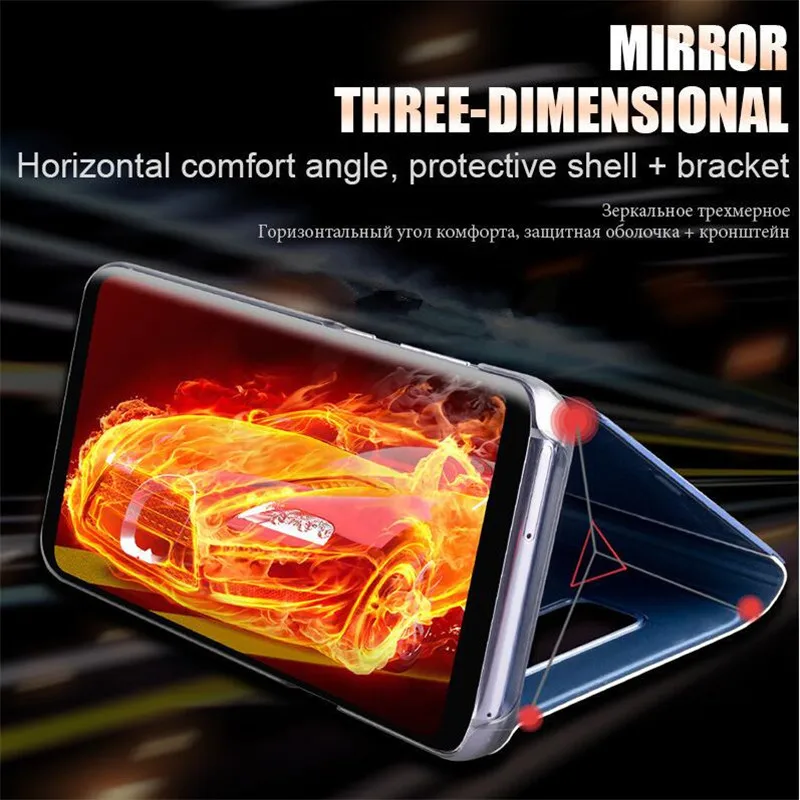 mi9t case smart mirror flip for xiaomi mi 9t cover cases redmi k 20 k20 pro k20pro stand xiomi mi9 mi9se 9 t se t9 |