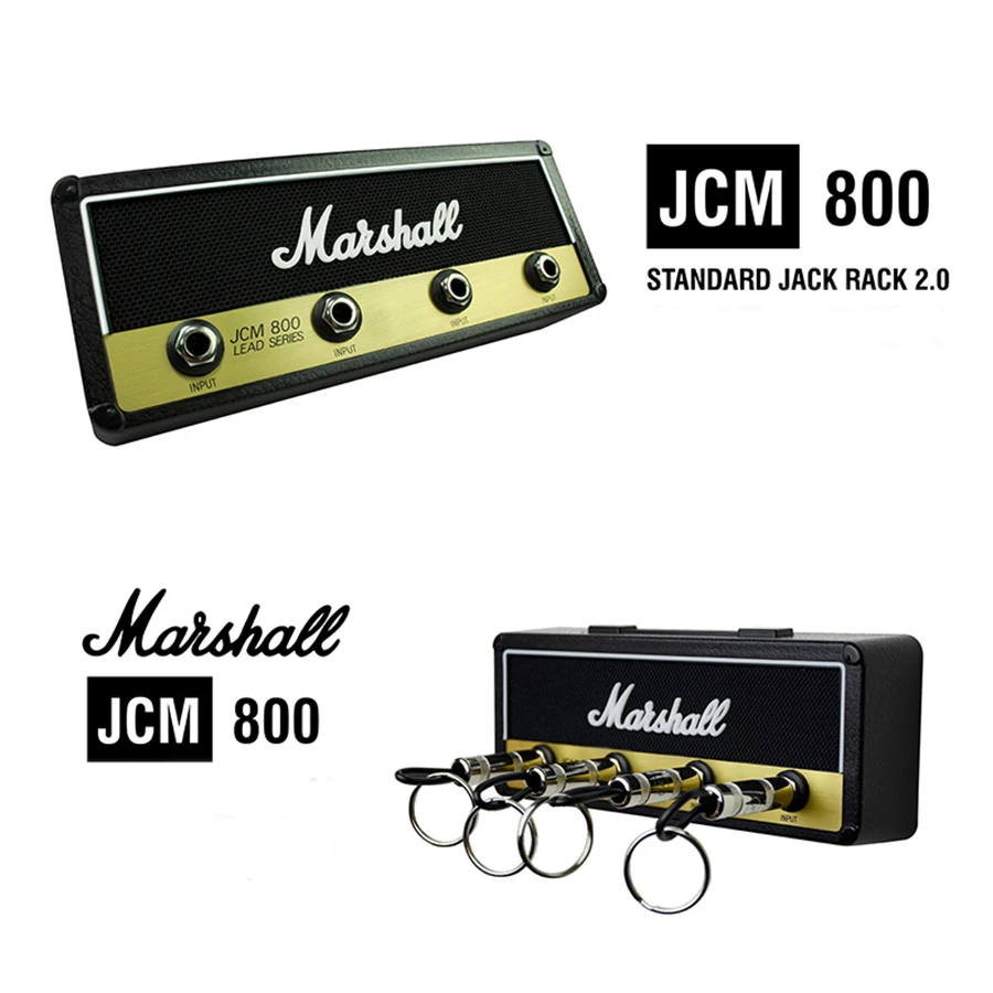 Ключ для хранения Marshall брелок-Гитара Держатель Jack II стойка 2,0 Электрический Подвесной ключ стойка Amp винтажный усилитель JCM800 стандарт