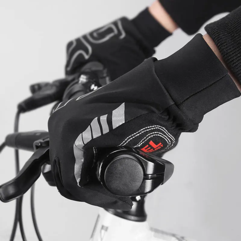 

GIYO winter outdoor cycling cycling gloves waterproof men's cycling gloves warm fleece cycling gloves gel full finger gloves