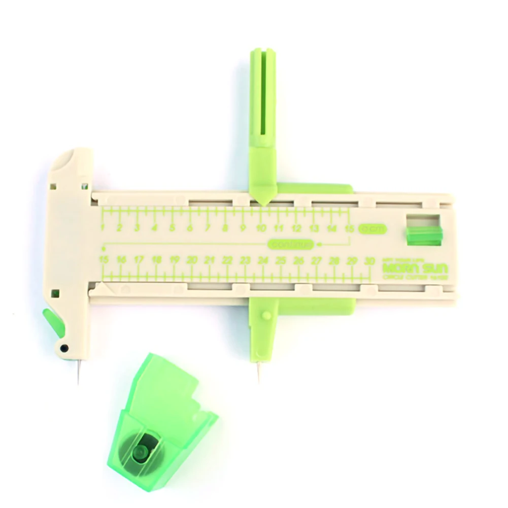 Регулируемый двойной компас круглый нож режущий инструмент с круглым фото