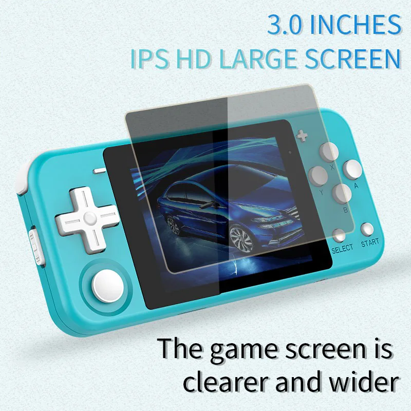 Консоль игровая в стиле ретро Q90 HD IPS экран Gameboy ручная консоль 12 симуляторов 2000