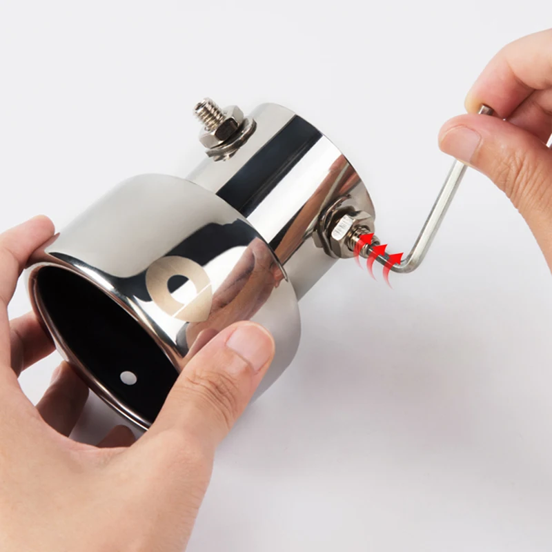 Автомобильные выхлопные трубы задние из нержавеющей стали модифицированные