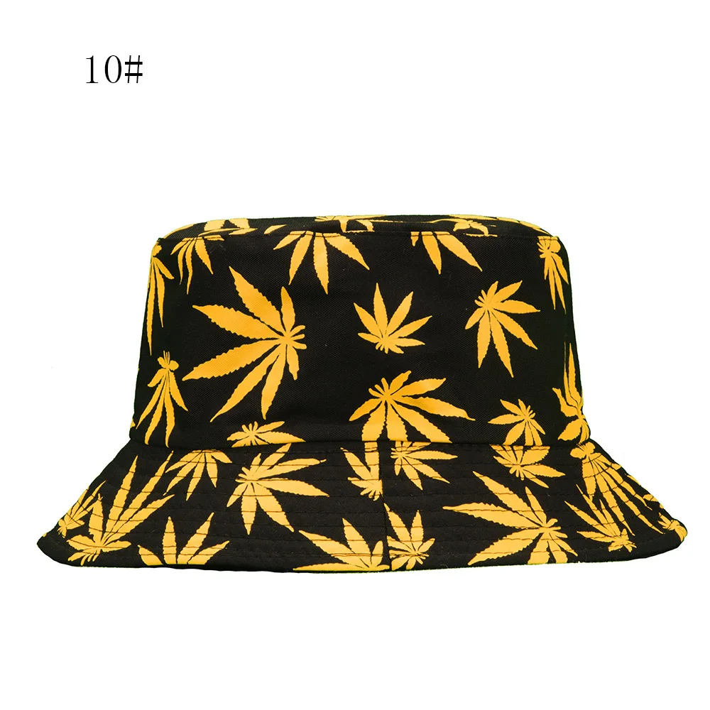 

Summer Autumn Sun Bucket Hats Women Buckets Caps Cotton Adult Flat Top Weed Hat Fisherman Sunscreen Hats For Ladies