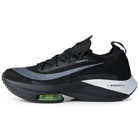 mens running shoes zoomx alphafly 4 breathable comfortable zoom tempo next flyease black electric green trainers sport sneakers