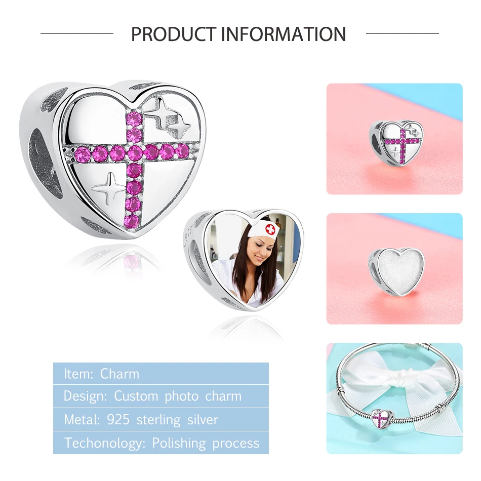 Подвески бусины из серебра 925 пробы с крестом фото на заказ сердце для