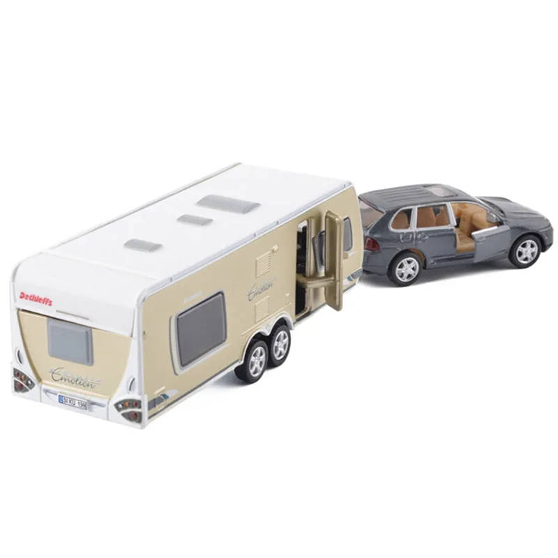 Siku 1: 64 Cayenne RV Литой Сплав модель автомобиля металлический материал Коллекция Модель автомобиля детская игрушка украшения-игрушка автомобиль