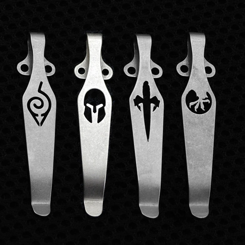 TC4 титановый сплав Microtech дизайн карманный нож задняя клипса Орлиный коготь меч