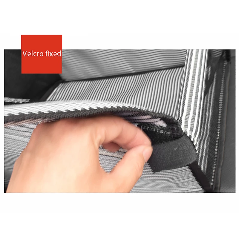 

Car Front Pet Car Seat Cover Waterproof Puppy Basket Car Carrier Dog Cat Car Booster Outdoor Travel