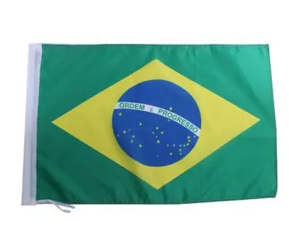 Бразильский бесплатная доставка страна/Висячие/национальный флаг полиэстер
