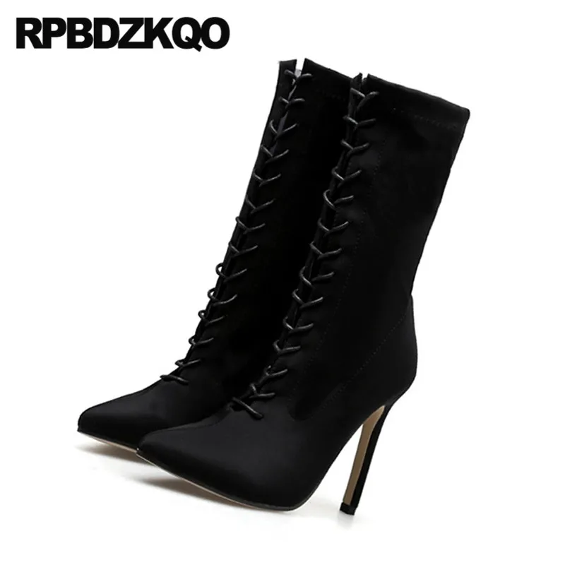 Туфли на высоком каблуке с острым носком стильная женская обувь Тренд Экстрим