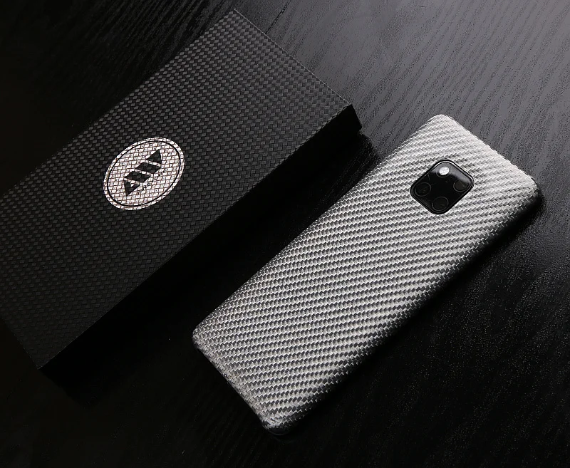 ENMOV ультра тонкий подлинный серебристый глянцевый чехол из настоящего