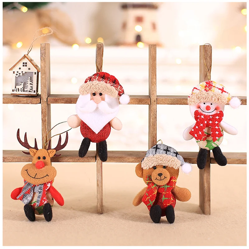 2019 Счастливого Рождества снеговик украшение милая подвеска в виде Санта Клауса