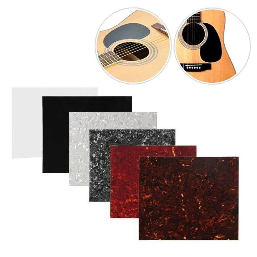 

1pcs Pickguard Blank Sheet Acoustic Guitar Pick Guard Blank Material Sheet Self-Adhesive-Tape Musical Instruments Accessories