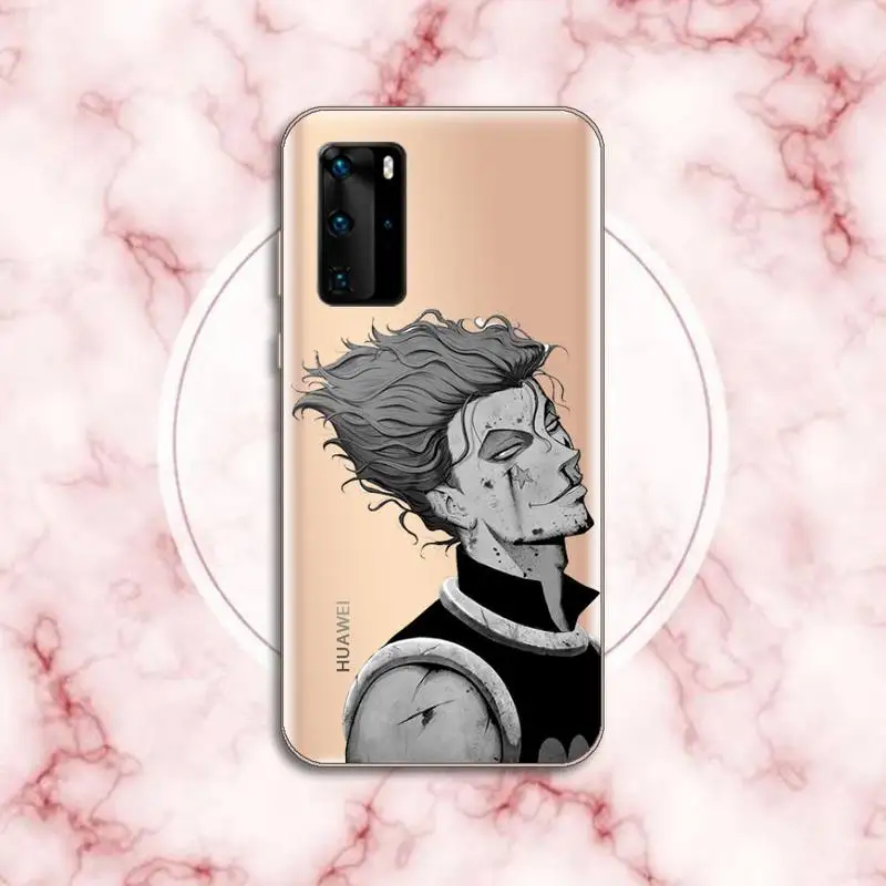 

Hisoka Anime Hunter X hunter Phone Case Transparent for Huawei P20 P30 P40 honor 8 10i P smart 2019 Samsung A71 A21S S10 20 plus
