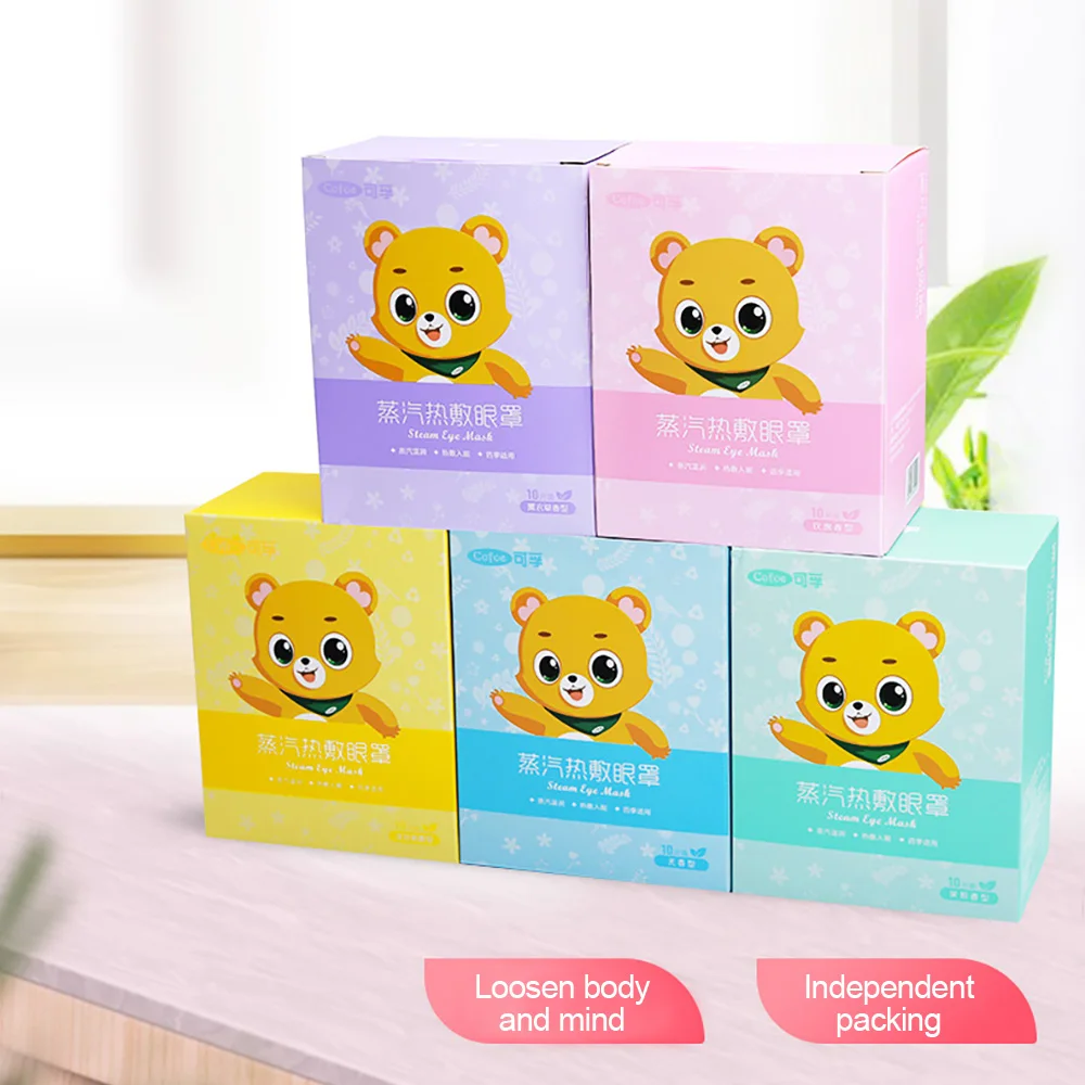 10 шт. маска для глаз с лавандой/розой/жасмином/ромашкой | Красота и здоровье