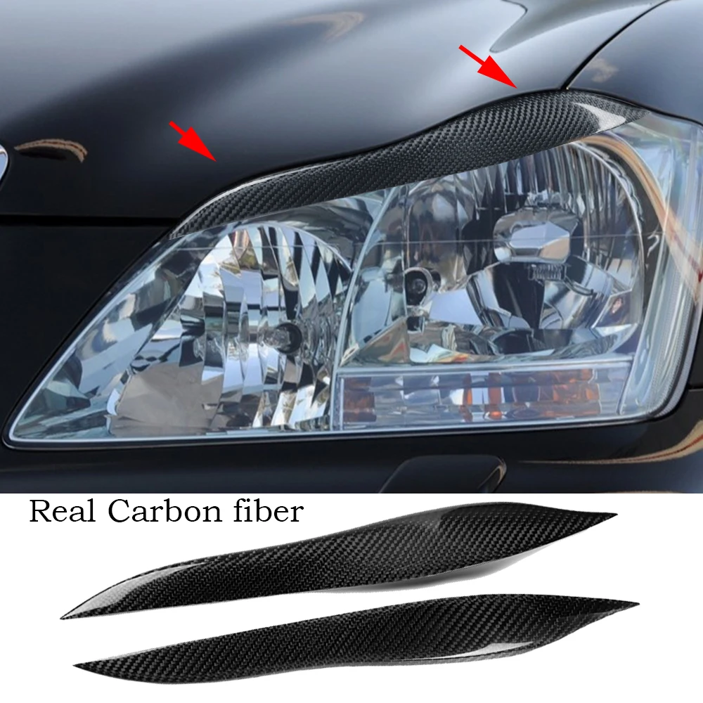 

Накладка для передней фары из углеродного волокна для Toyota crown 2005-2009