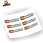 Изготовленный На Заказ Rider ID Стикеры велосипеда наклейки флаг и название Стикеры s горный велосипед на заказ рамка личный логотип имя Виниловые наклейки