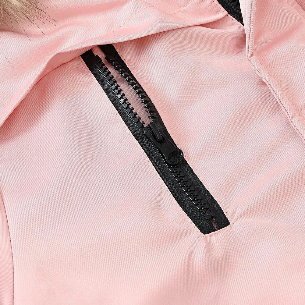 Куртка Bobora для маленьких девочек детская зимняя хлопковая одежда утепленное