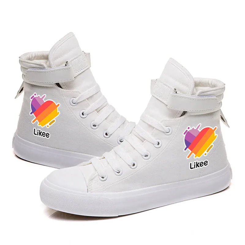

Кроссовки холщовые унисекс, Повседневная дышащая обувь на шнуровке, плоская подошва, высокие кроссовки с забавным принтом для мальчиков и девочек, уличная спортивная обувь