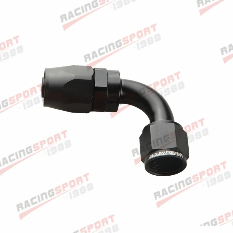 

Прямой переходник AN4, AN6, AN8, AN10, AN12, AN16, AN20 для масляного топливного шланга с углом поворота 0 °/45 °/90 °, черный