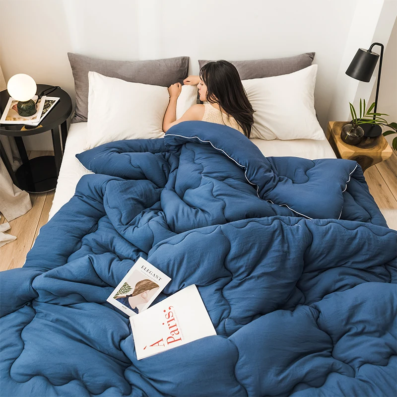 

High Quality Thicken Winter Comforter Cheap And Comfortable Quilt Ab Side Patchwork Comforter Hot Sales Very Warm Bed Duvet