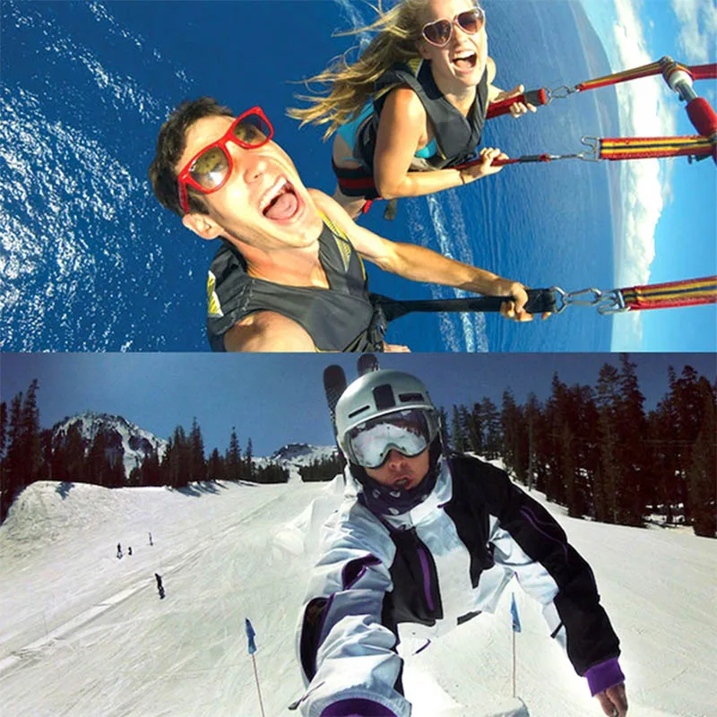Портативный ручной селфи палка выдвижной монопод для GoPro Hero 8 7 6 5 4 Session Yi 4K Sjcam Eken DIJI Осмо камера аксессуары