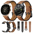 Кожаный ремешок, совместимый с HUAWEI WATCH GT 3 46 мм 42 мм GT3  GT Runner  GT 2 Pro GT2, ремешок для наручных часов, коричневыйчерный