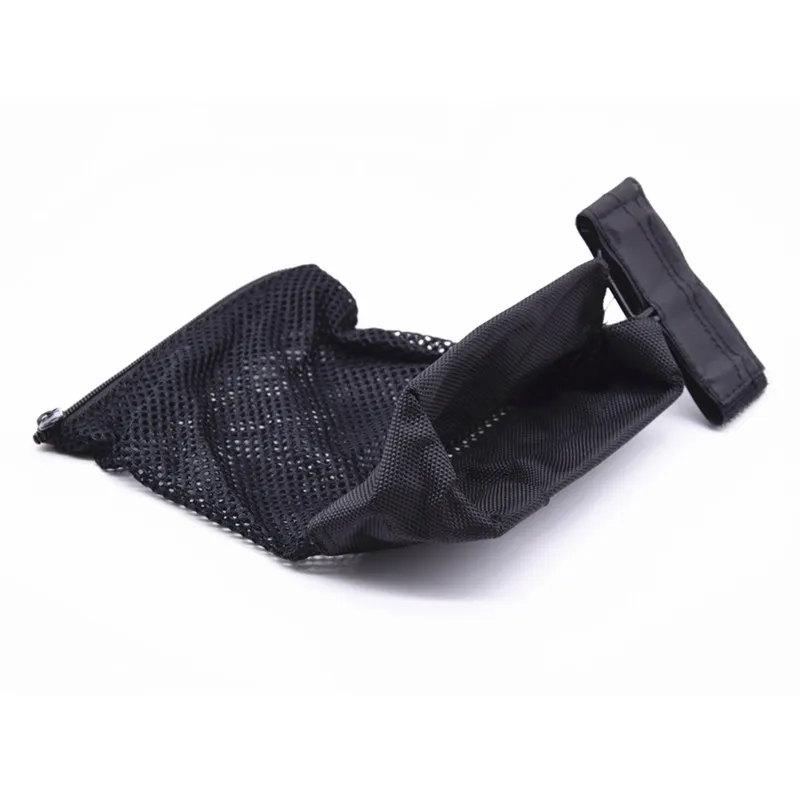 

AR15 Tactical Accessories Ammo Brass Shell Catcher Zippered Closure Quick Unload Nylon Mesh For ShootingBlack