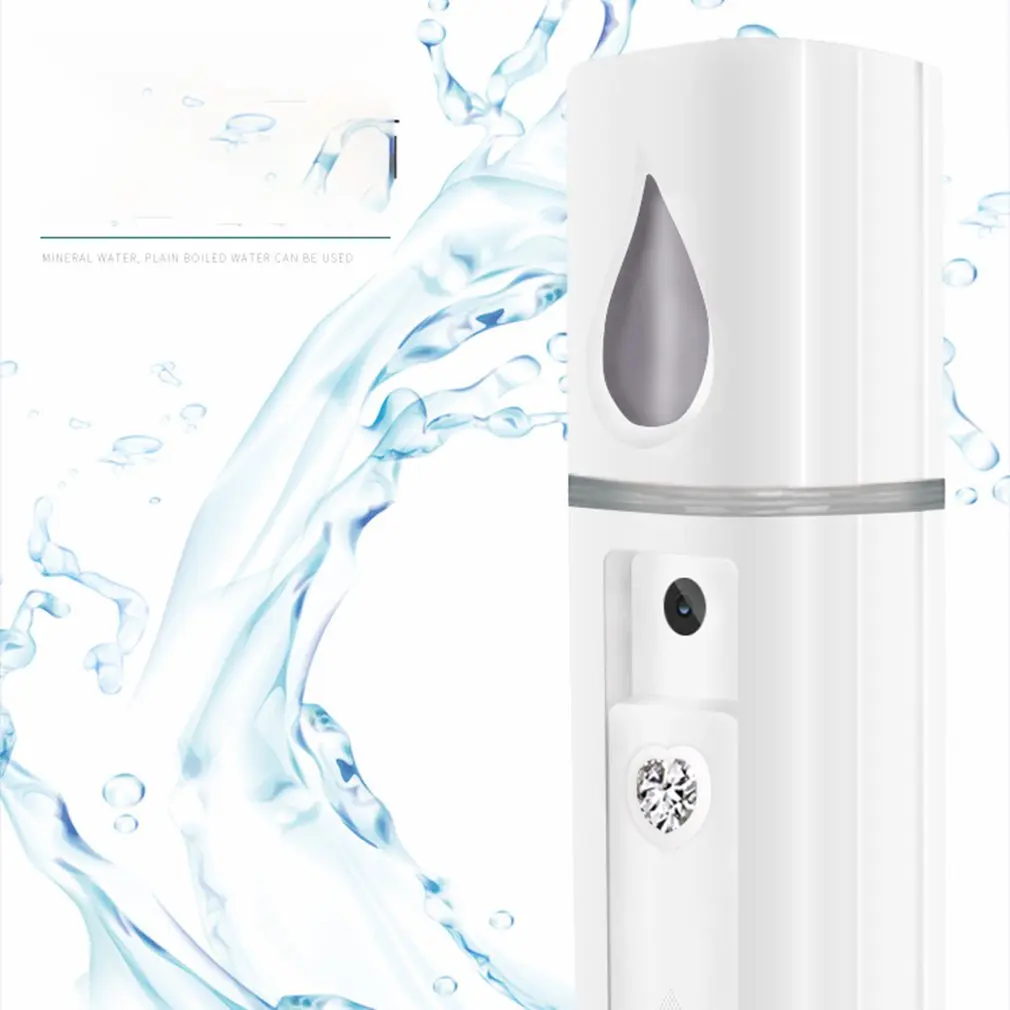 Handheld Cold Spray Hydrating Instrument Facial Humidifier Usb Charging Nano Steaming Face Beauty Sprayer |