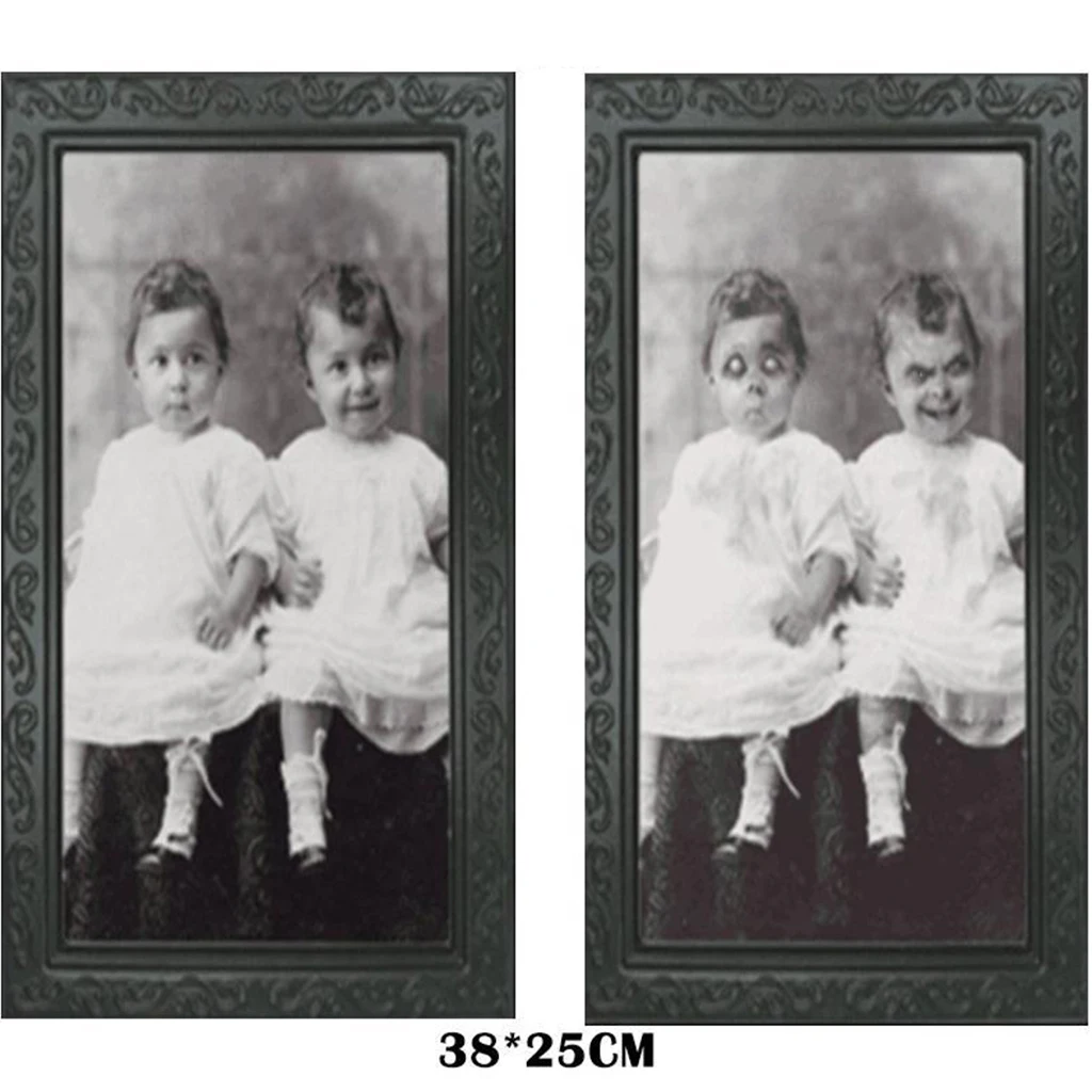 Изменение лица призрак украшения ужастики для хеллоуина ремесла поставки