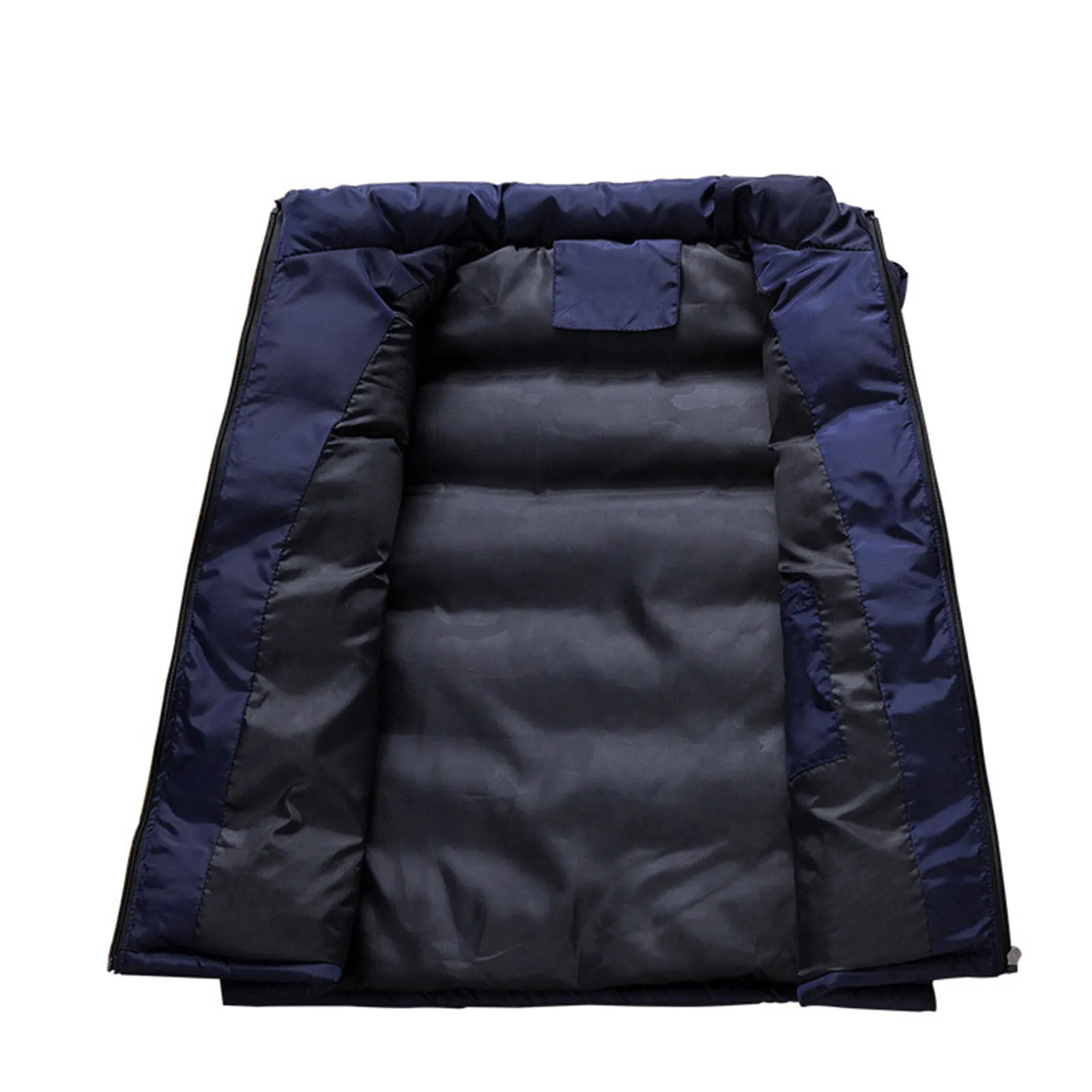 

Men's Down Vest Puffer Casual Stand Collar Winter Outerwear Sleeveless Lightweight Packable Jacket
